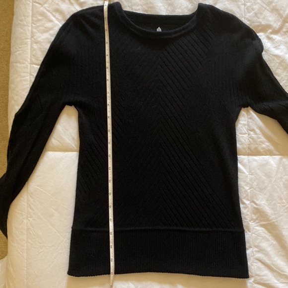 Free People Movement Cable Layer Black BNWOT - Picture 6 of 6